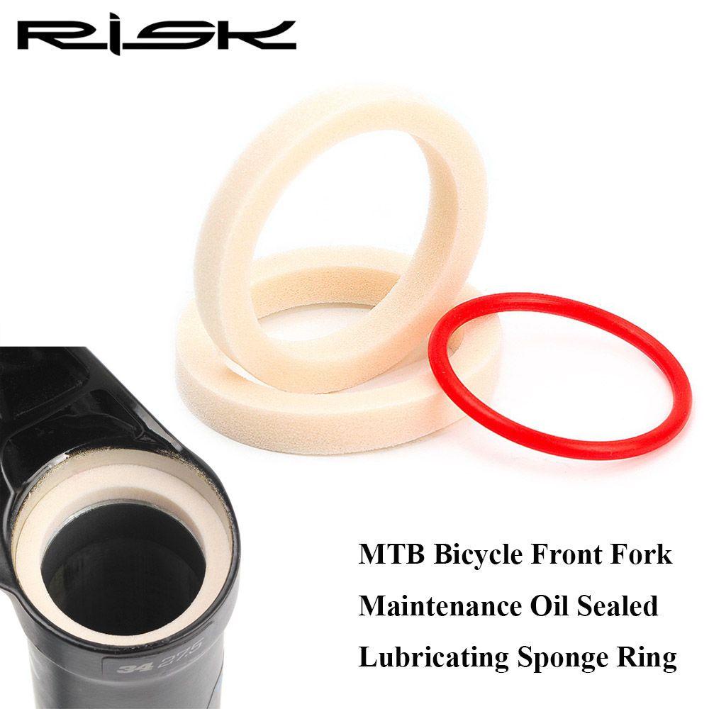 Suyo 2Pcs Front Fork Maintenance 32 /34 /35 /36mm Aksesoris 32-36mm Front Forks Forks Sponge Ring