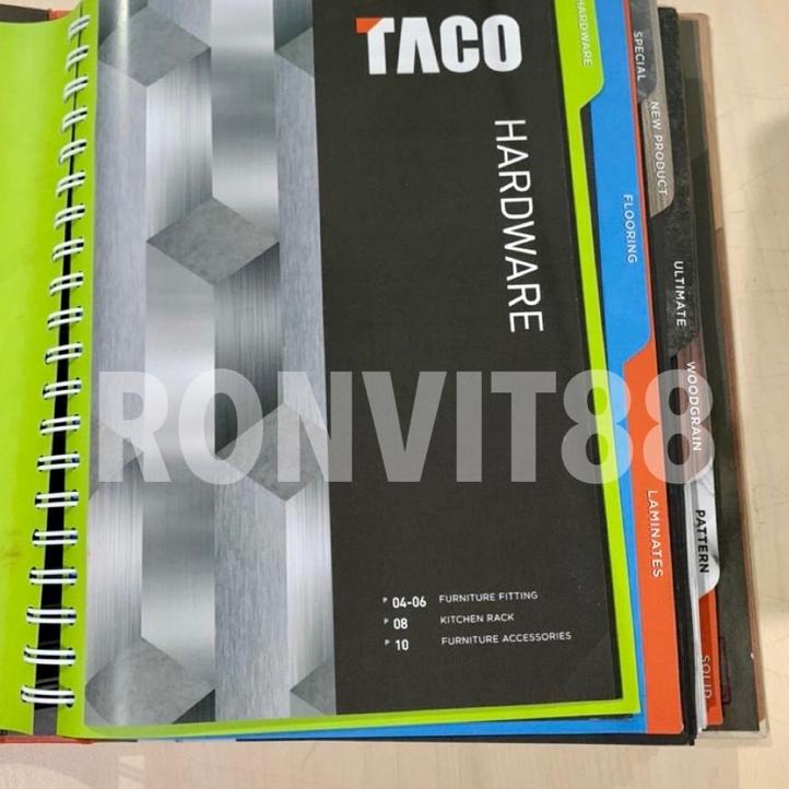 

{T-AJW} {♡} READY STOCK Katalog taco master book carta hpl terbaru catalog katalok masterbook murah baru brand new catalok buku sheet {top produk}