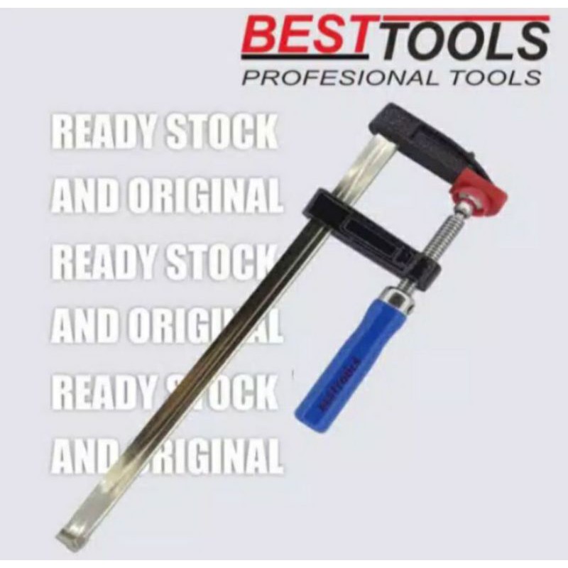 CLAMP F 5X25 CM , CLAMP KAYU HANDEL KAYU