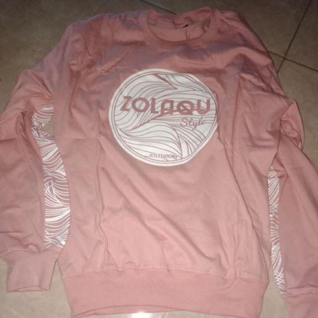  KAOS  WANITA  ZOLAQU DUSTY SERIES LENGAN PANJANG Shopee 