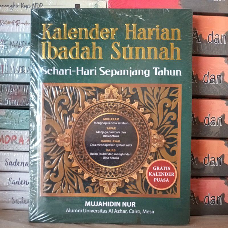 Jual Agama Islam Kalender Harian Ibadah Sunnah Mujahidin Nur Original Shopee Indonesia 0984