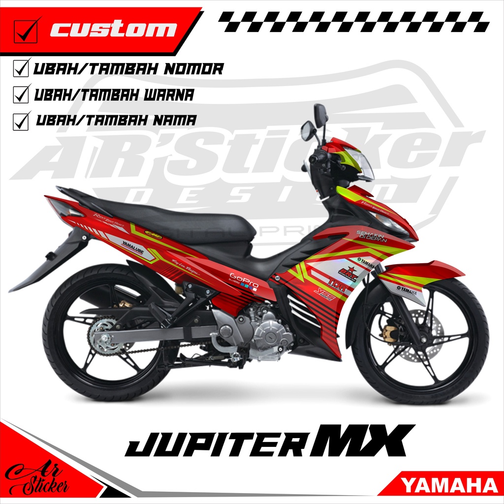 Decal Jupiter MX New 135 Hologram Full body - Stiker Jupiter Mx 135 New Full body 014
