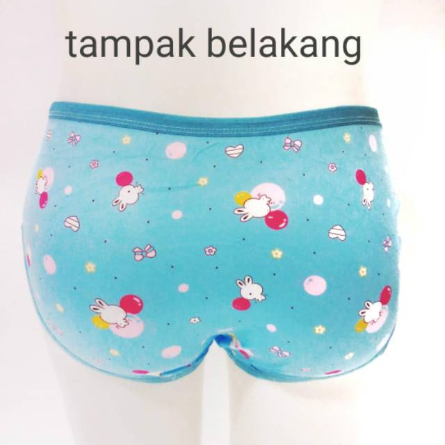 1Lusin 12pcs Celana Dalam Wanita CD Wanita  Motif Import Super  Soft  Allsize Fit L Cd Cewek Murah