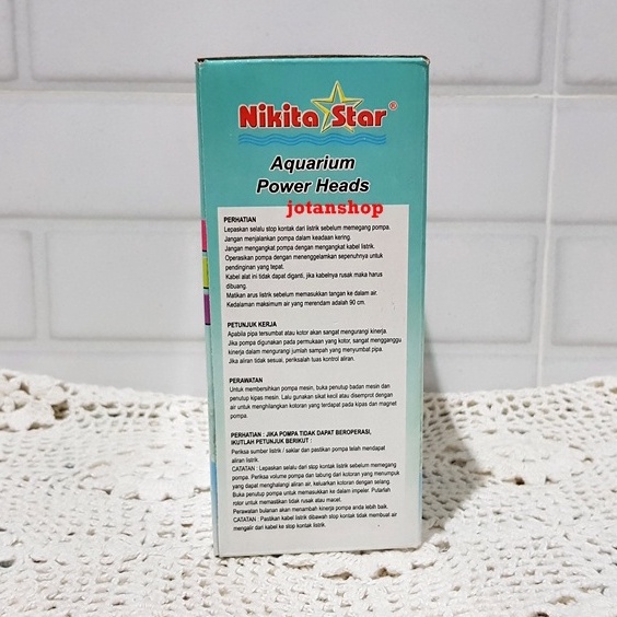 NIKITA STAR NS 2600 NS2600 Power Head Mesin Pompa Aquarium Aquascape kolam hidroponik