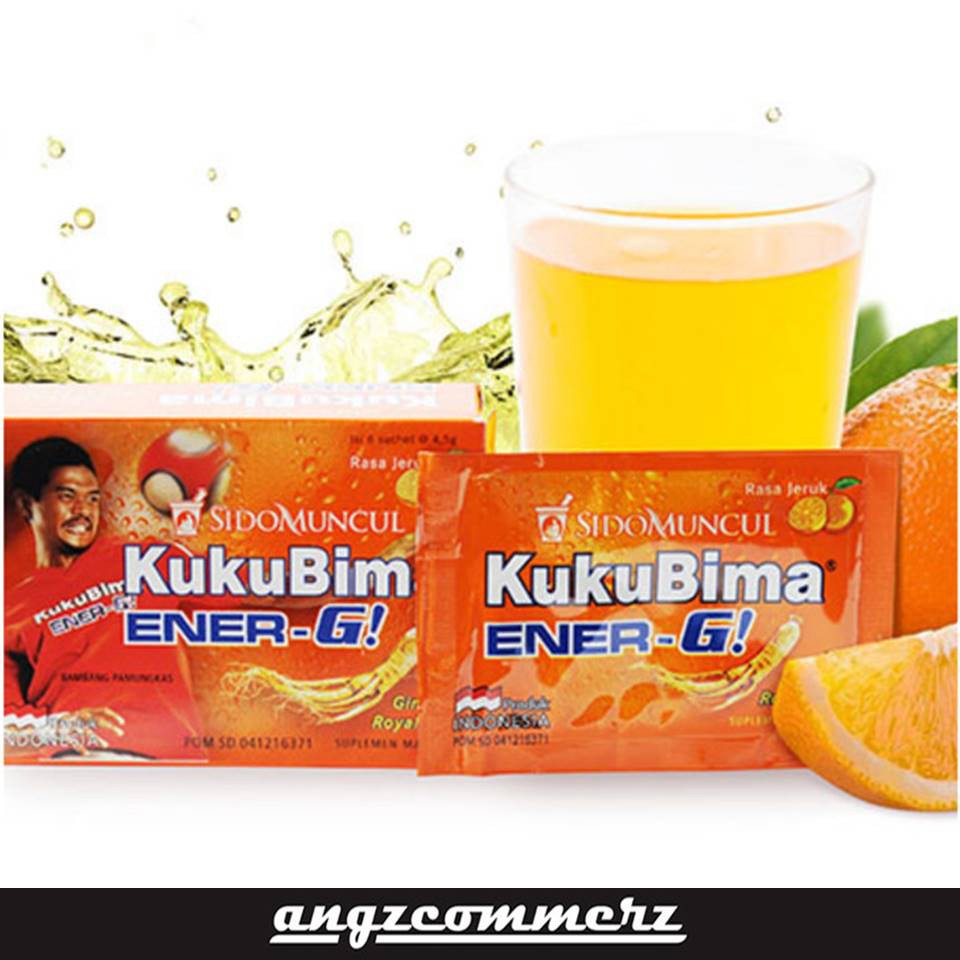 

SIDOMUNCUL Kuku Bima Ener G Jeruk 1 Sachet Kukubima Jeruk