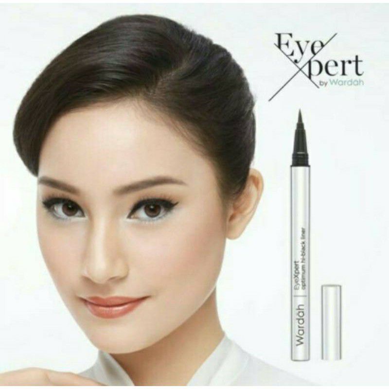 Eyeliner Wardah  EyeXpert Optimum Hi-Black LIner(EYELINER OPTINUM)