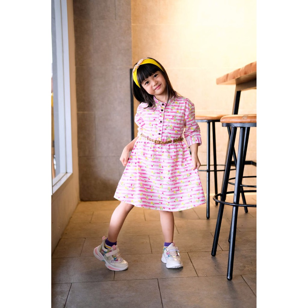 Dress Belt Tunik Anak Bloom id