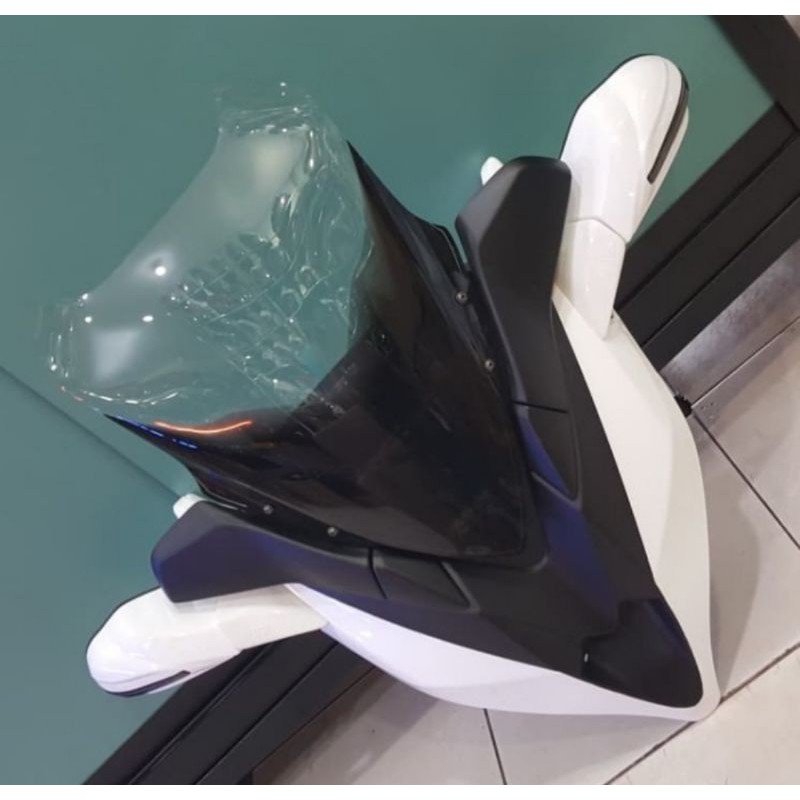 TAMENG WINSHIELD MHR PLASTIK SPION LIPAT MHR PCX 150 ALL NEW
