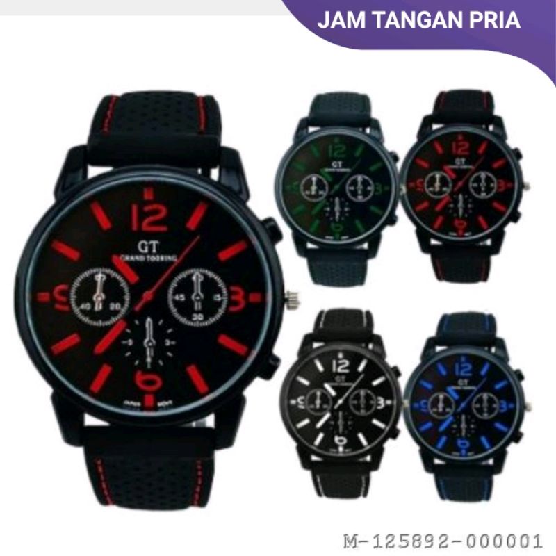JAM TANGAN PRIA SPORT KOREA  VGAF-985