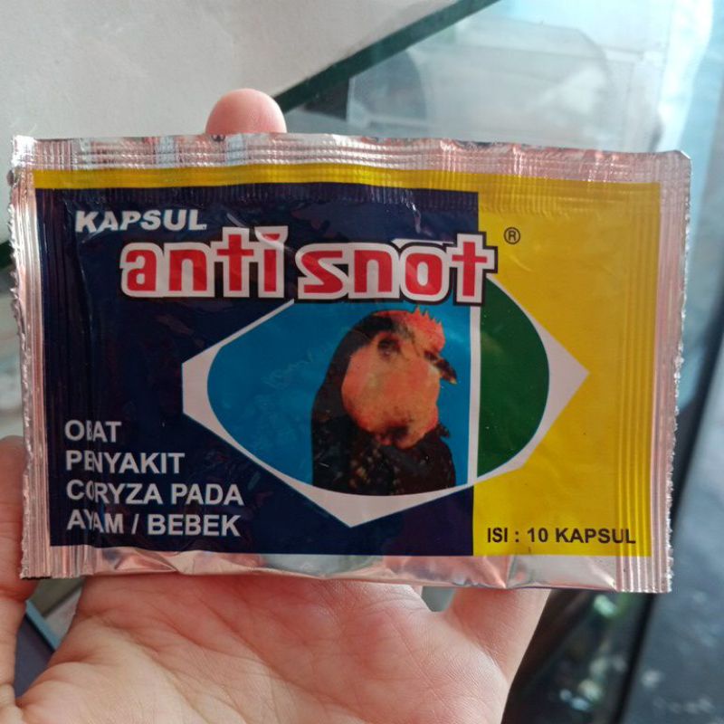 anti snot obat coryza pada ayam bebek