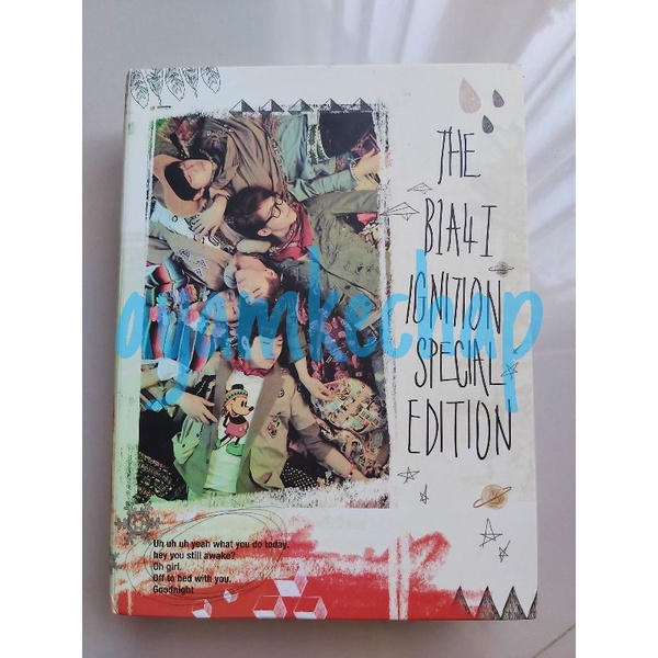 B1A4 album only IGNITION SPECIAL EDITION