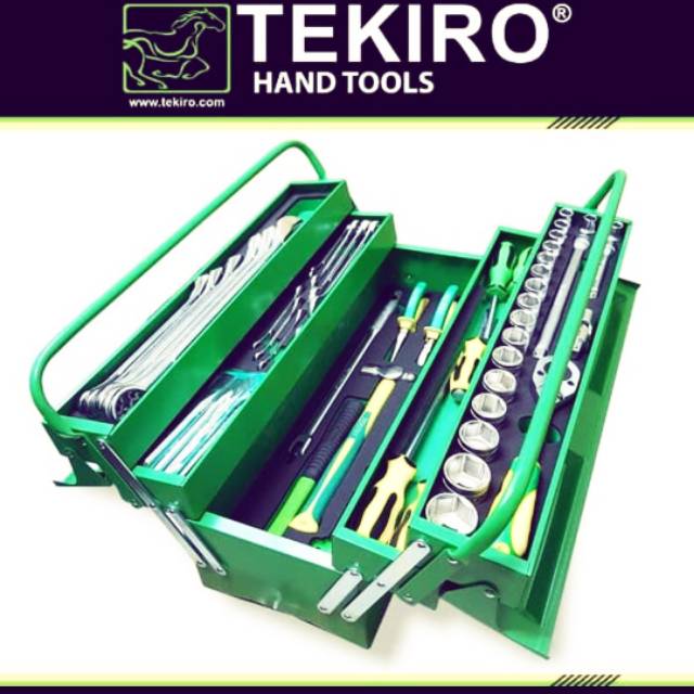TOOL BOX SET 66 PCS TEKIRO