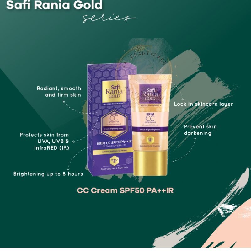 Safi Malaysia || Safi Rania Gold CC Cream