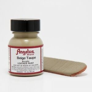 

Angelus Beige Taupe Acrylic Leather Paint Cat Bahan Kulit 1Oz 29ML USA