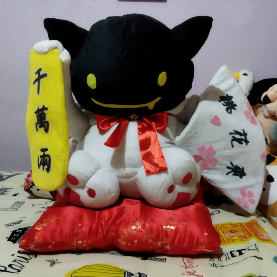 Limited Edition Maneki-Neko Deviruchi Plush Ragnarok Online Lucky Cat