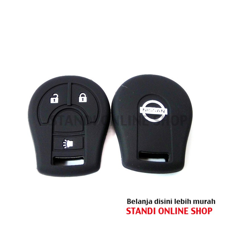 Kondom Kunci Silikon Remote Keyshirt Nissan March Murah