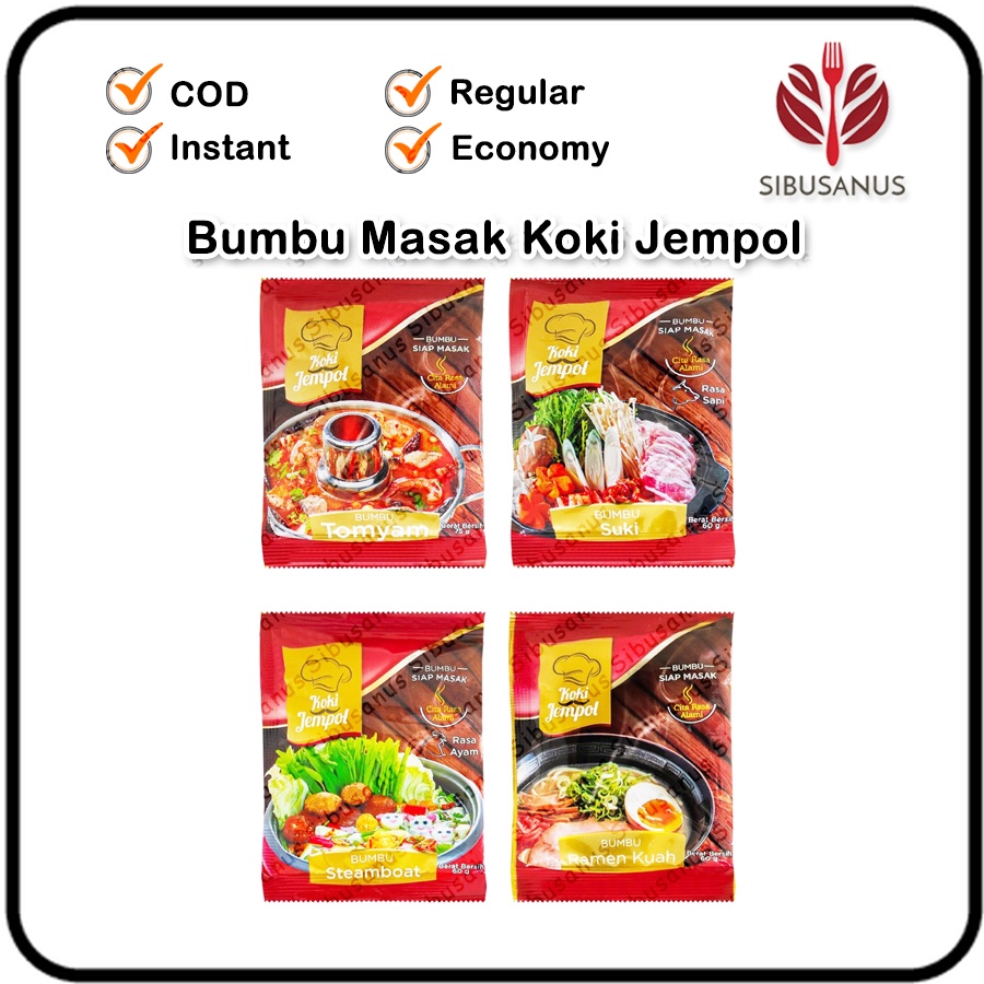 Jual Koki Jempol Bumbu Ramen Bumbu Tomyam Suki Steamboat Ramen Kuah