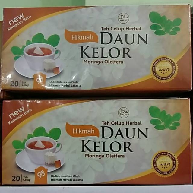 

teh celup herbal daun kelor