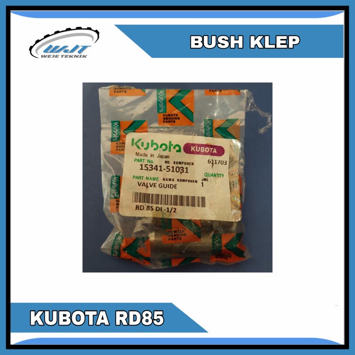 Bush klep Valve Guide Kubota RD85 Bukan Ori