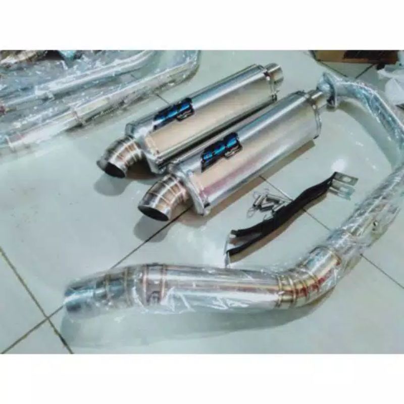 knalpot DOS oval PNP Vixion Fu Sonic cb150r cbr150r dll