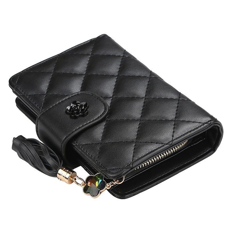 DOMPET WANITA BAELLERRY ORIGINAL HAYES WA130B5 IMPORT MURAH PREMIUM HITAM KULIT KECIL LIPAT BRANDED