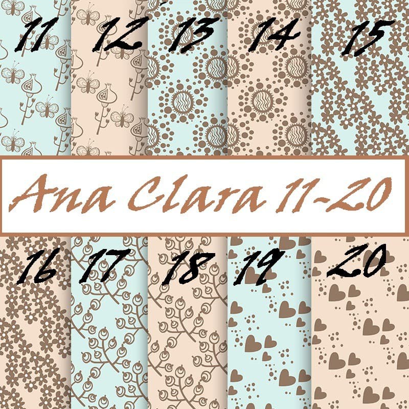 Kertas Scrapbook - Ana Clara Papel 11-20_GL20 Design