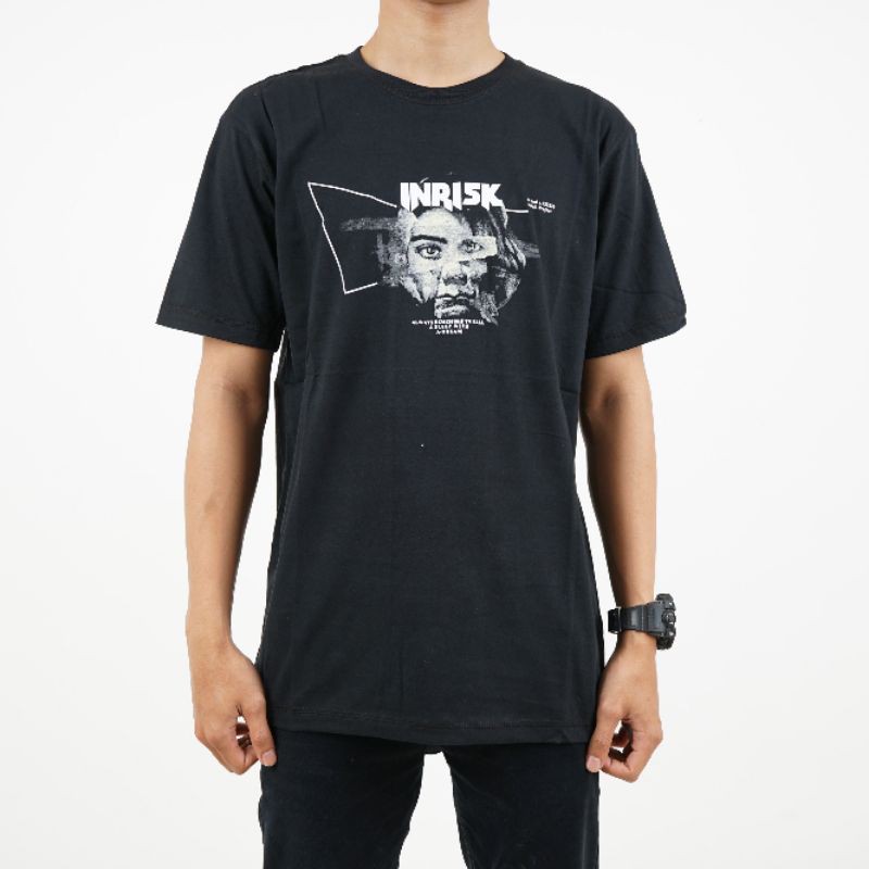 T-SHIRT INRISK KAOS DISTRO OLDFACE TERBARU /KAOS KEREN INRISK PROJECT