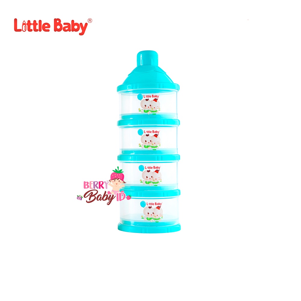 Little Baby Milk Dispenser Kontainer Wadah Susu Susun 4 #808S4 Berry Mart