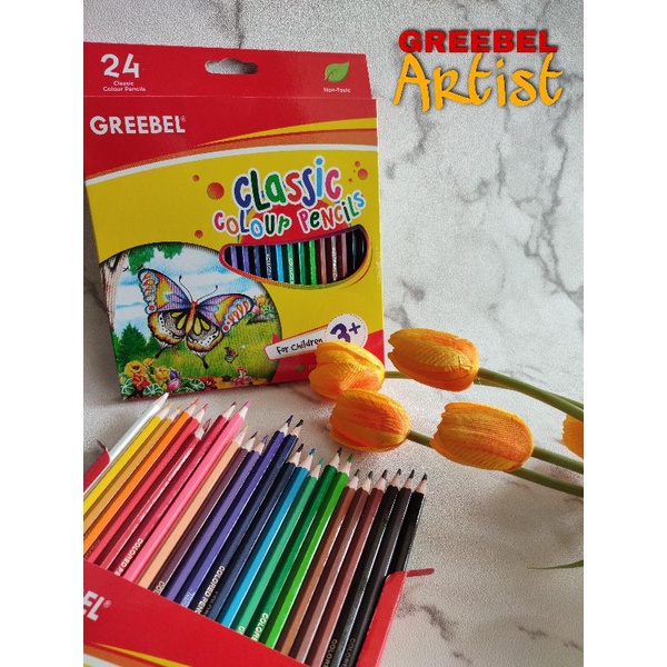 

Pensil Warna Greebel Classic 24 Warna