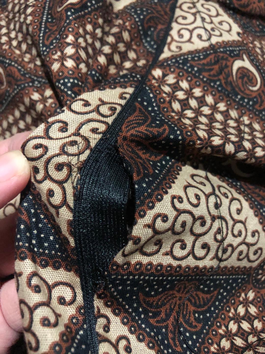 Batik Wanita Asj Sa Hrb026 Kenongo Kemeja Tosca Pendek