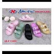 SANDAL NEW ERA UNTUK WANITA 11024 BAN 2 - SANDAL ORIGINAL BRAND NEW ERA BAHAN KARET TERMURAH.