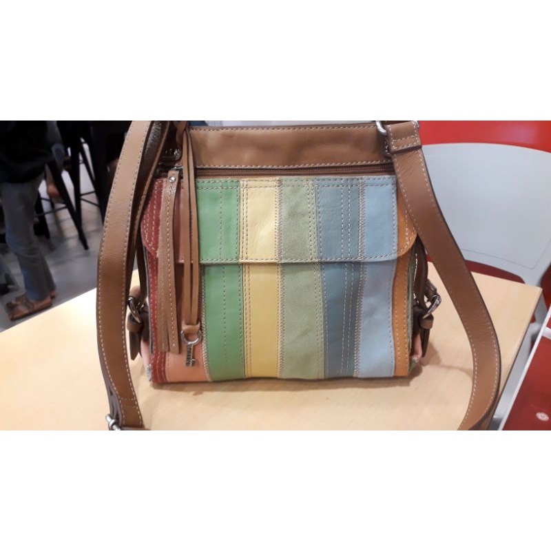 Tas Patchwork Fossil Preloved