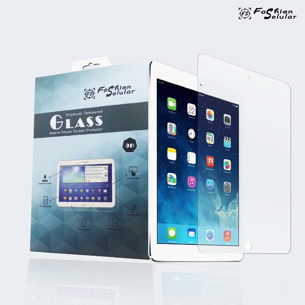 MallCasing - Pelindung Layar iPad Pro 9.7 2017 | Pro | Pro 12.9 2018 | Pro 12.9 2020 | Pro 11 Fashion Selular Tempered Glass