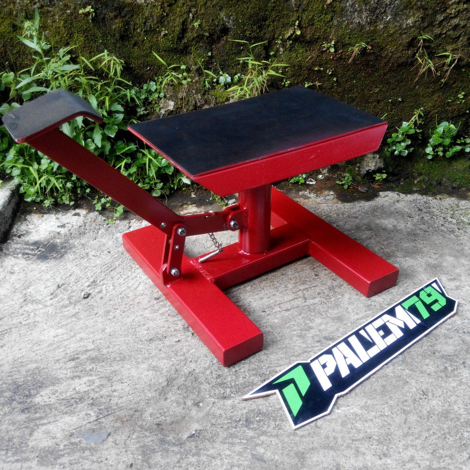 Jakstand Trail - Jackstand Grasstrack - Standar Paddock Supermoto KLX 150 Dtracker