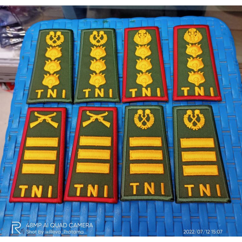 pangkat pdh pama pamen tni ad - lengkap