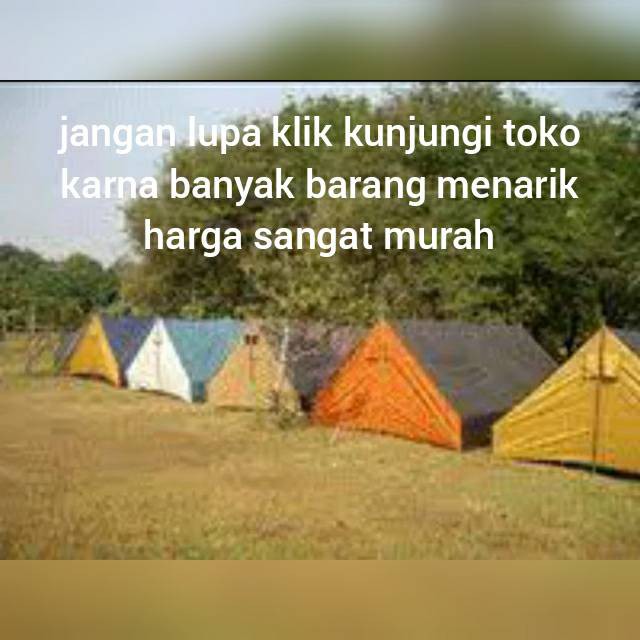 Tenda Pramuka 3x4 Murah bisa COD/ Tenda pramuKA