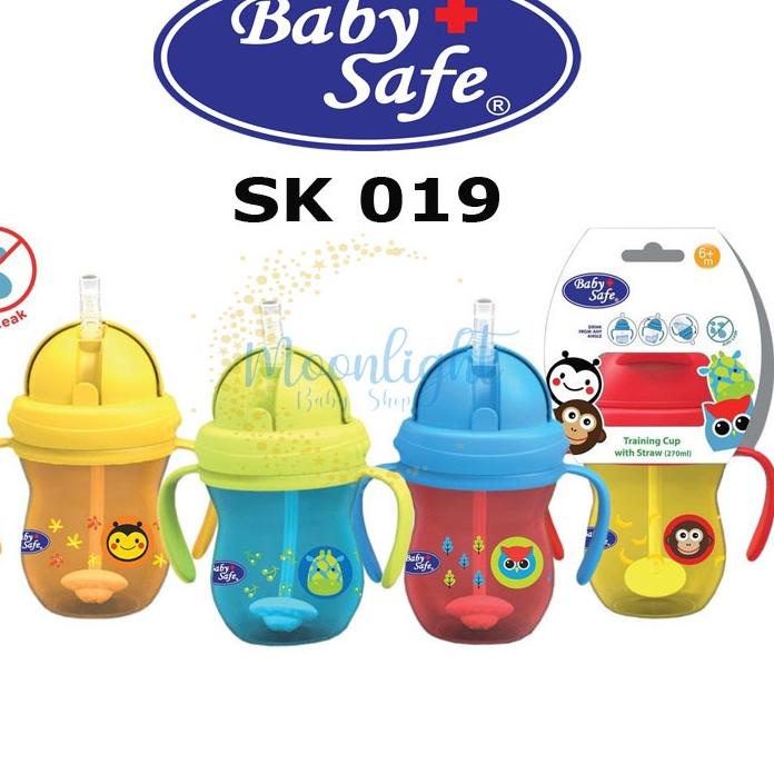 Super Belanja Baby Safe Training Cup | Botol Minum Sedotan Bayi Anak