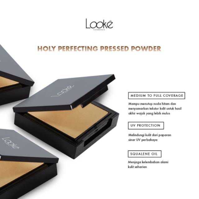 Looke Maia Cosmetics Holy Perfecting Pressed Powder