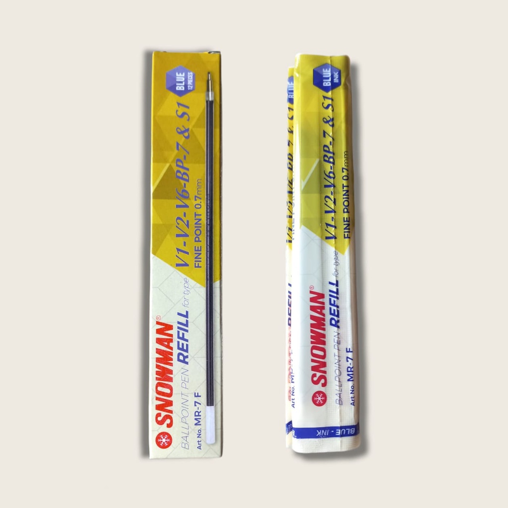 

Refill Tinta Pulpen Snowman V-1 V-2 V-6 BP-7