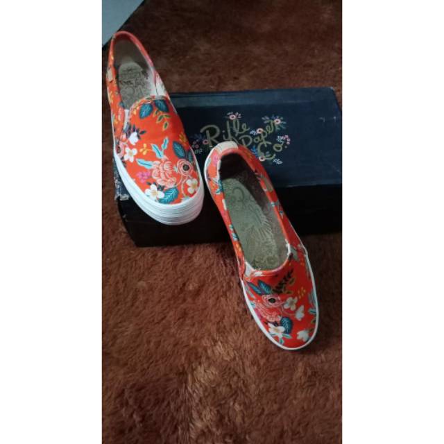 #prelove KEDS triple decker rifle paper