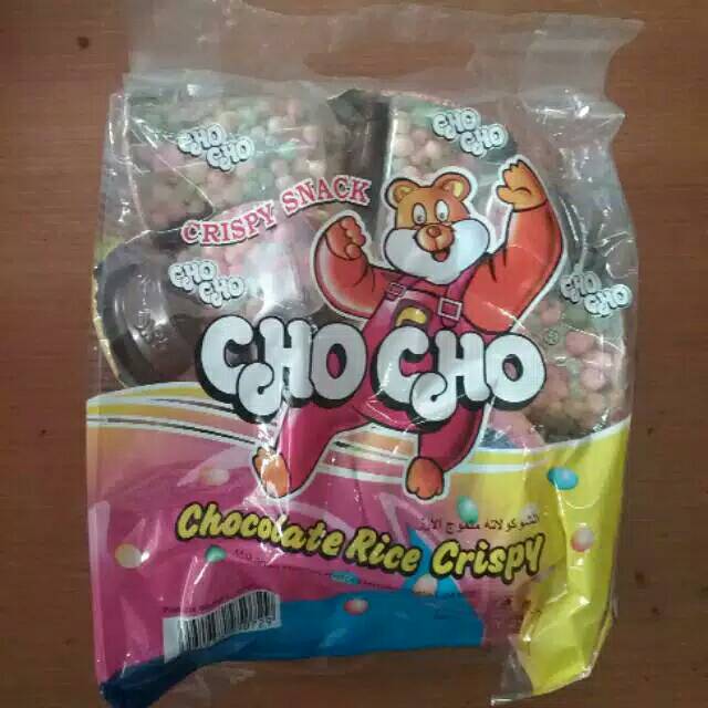 

Cho cho chocolate rice crispy