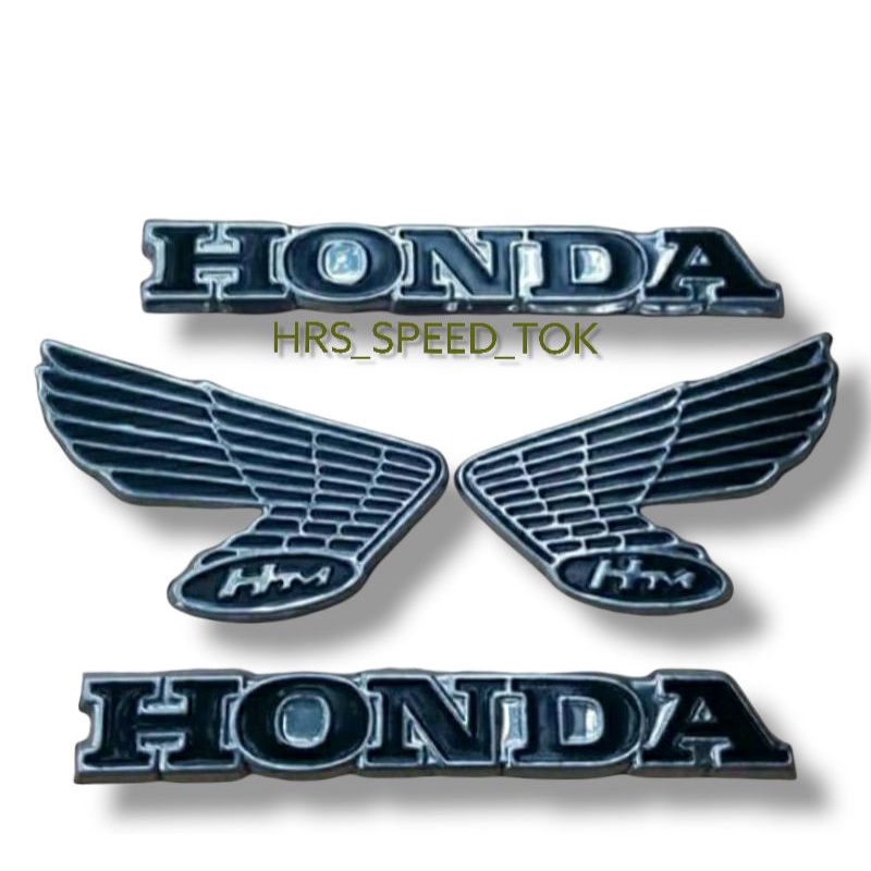 EMBLEM LOGO TANGKI HONDA CB100 CB125 VARIASI