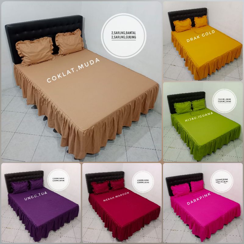 Sprei Rumbai 160x200cm 180x200