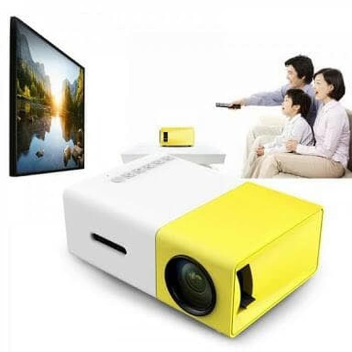 

Termurah Mini Projector LED atau proyektor YG300 /Mini theater kuning Terlaris