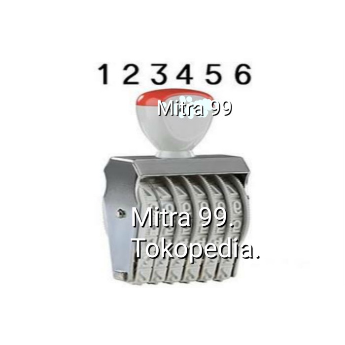 

(TERLARIS) Stempel Angka 5 mm, 6 digit.