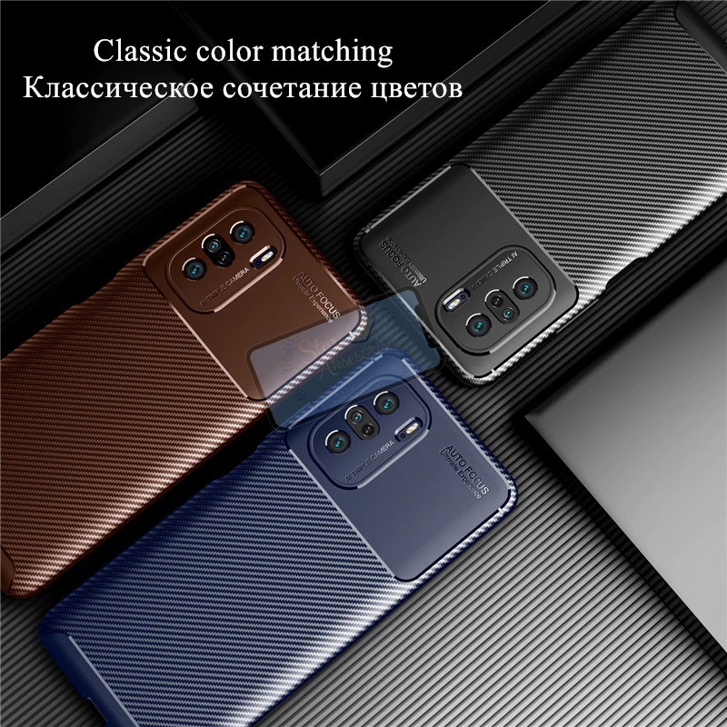 Case Xiaomi Redmi Note 10S Original Shockproof Case Soft Case Note 10S Case