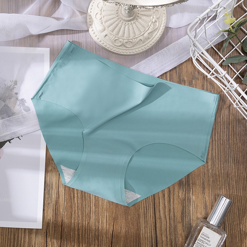 [✅COD] Celana Dalam Wanita Premium Quality CD Seamless Halus Tanpa Jahitan Pkaian Dalam Grosir-Hijau