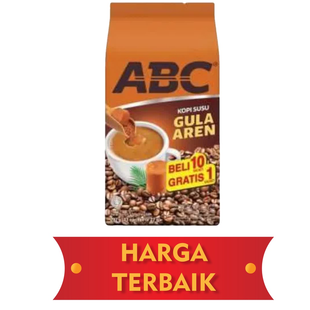 

MURAH LEBAY...!!! ABC KOPI SUSU GULA AREN 1 RENCENG