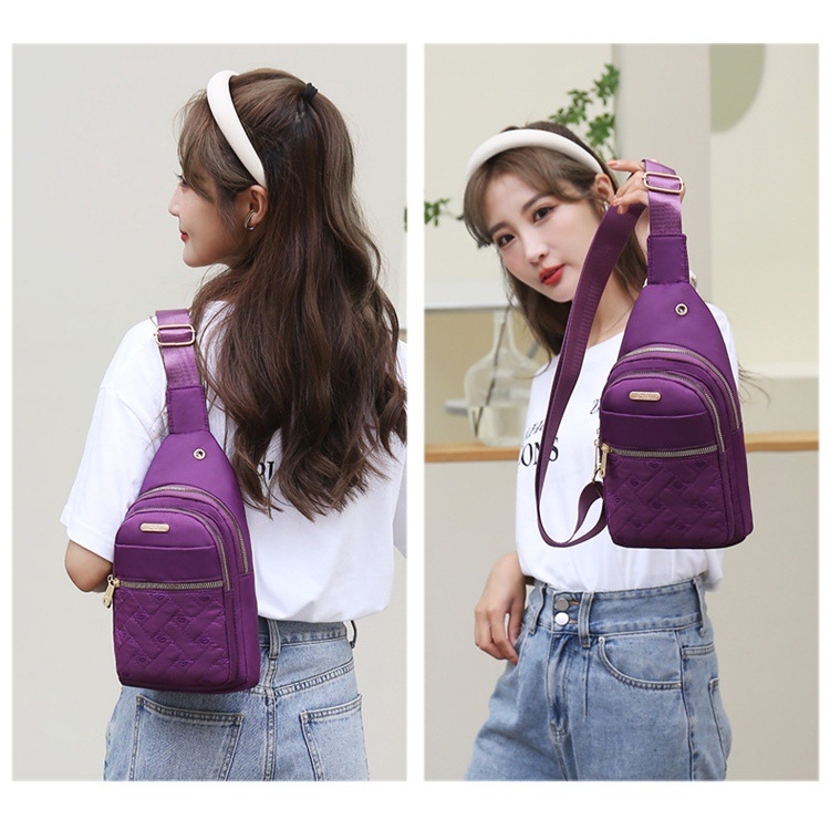 TAS SELEMPANG HAVELI WANITA WAIST BAG ANTI AIR IMPORT JINGPIN ORIGINAL SLINGBAG BAHU DADA CEWEK MURAH FASHION KOREA PREMIUM REMAJA KEKINIAN BRANDED BATAM