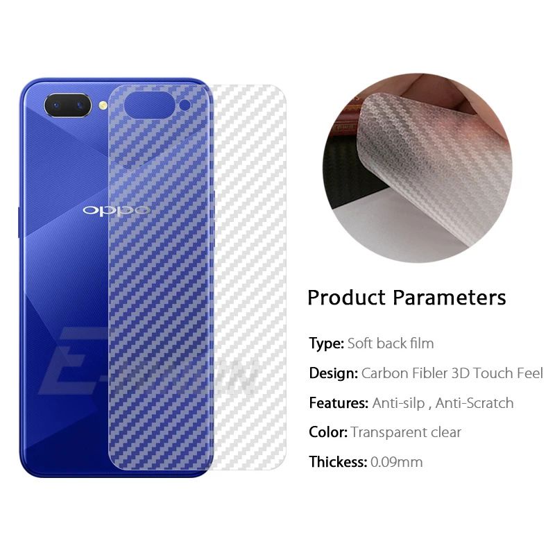 PAKET 3IN1 TEMPERED GLASS LAYAR KAMERA SKIN CARBON OPPO A12 TG ANTI GORES FULL SCREEN PROTECTOR